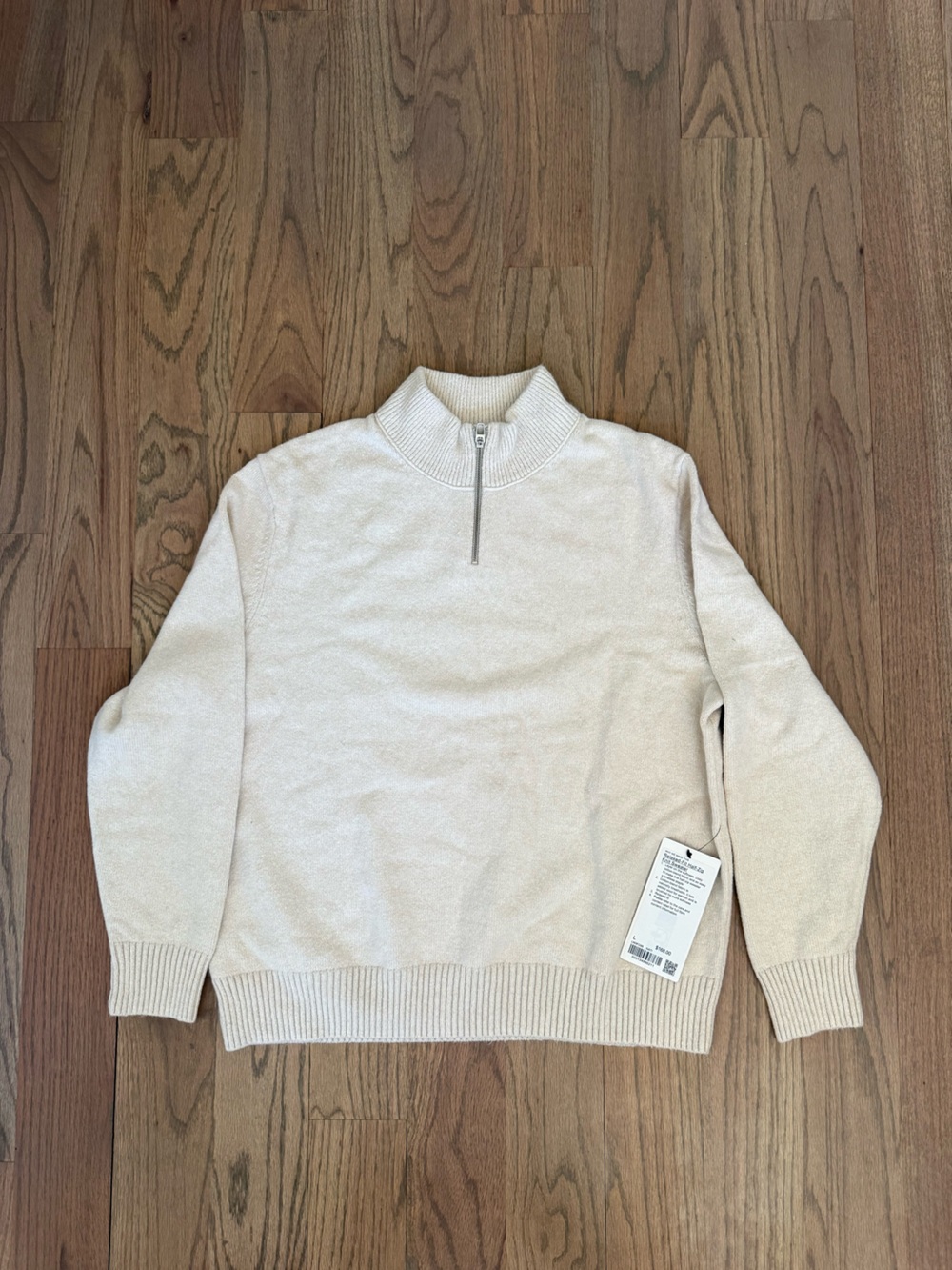 Lululemon Relaxed Fit Knit 1/2 Zip Sweater